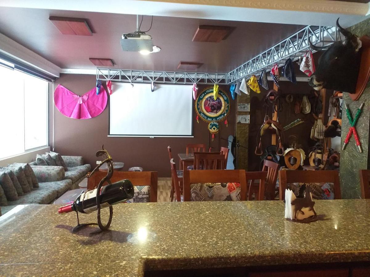 Hostal Resto - Bar "El Penon" Alausí Exteriér fotografie